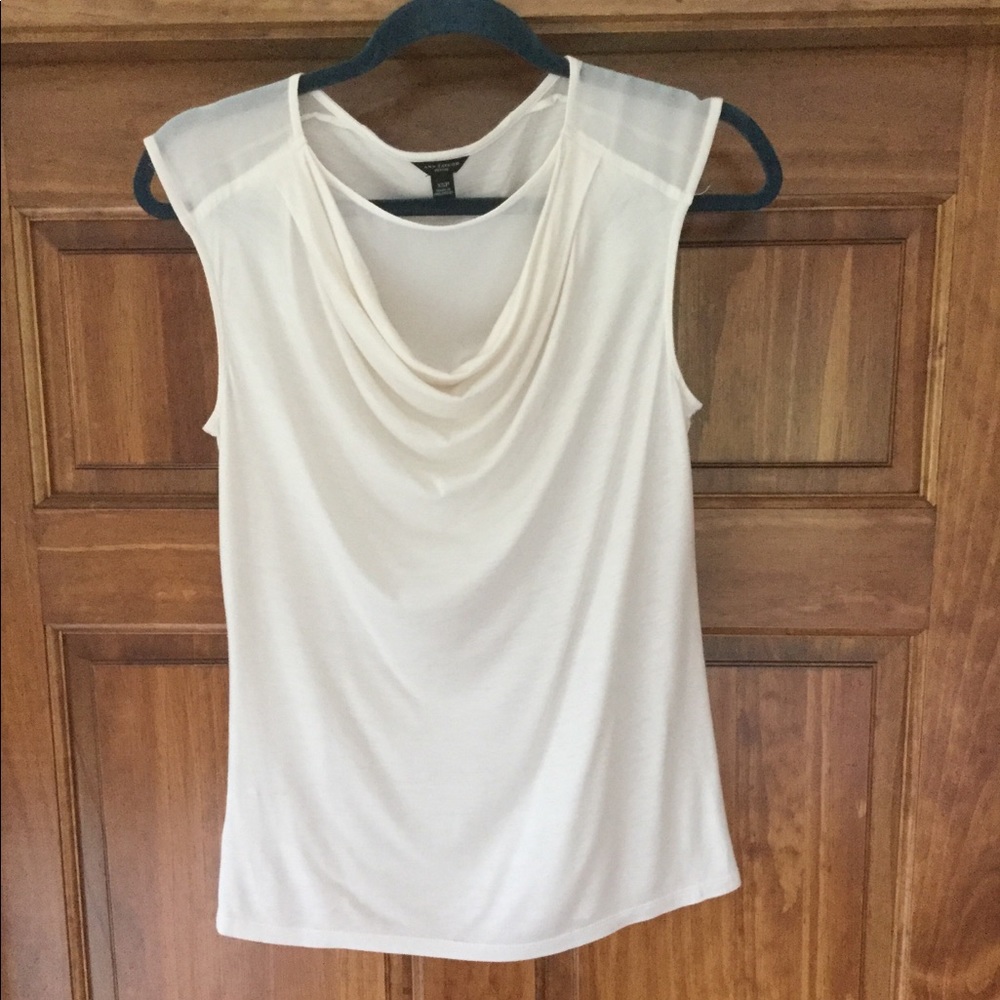 Ann Taylor petite cream top